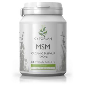 MSM – ORGAANILINE VÄÄVEL, Cytoplan MSM – Organic Sulphur, 60 tabletti