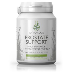 PROSTATE SUPPORT TOIDULISAND MEESTELE, Cytoplan Prostate Support multi-mineral and phytonutrient formula, 90 kapslit