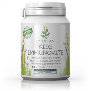 IMMUUNSUST TOETAV TOIDULISAND LASTELE, Cytoplan Kid’s Immunovite, 60 kapslit