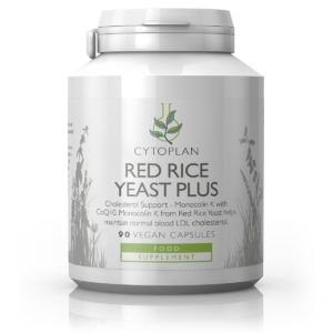 PUNASE RIISI PÄRM, Cytoplan Red Rice Yeast Plus, 90 kapslit