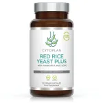 PUNASE RIISI PÄRM, Q10 ja VIIRPUU – 90 kapslit. Cytoplan Red Rice Yeast Plus
