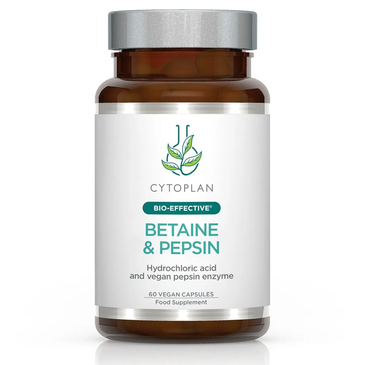 Cytoplan Betaine & Pepsin, 60 kapslit