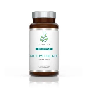 METÜÜLFOLAAT – foolhape ehk B9-vitamiin, 60 kapslit. Cytoplan Methylfolate