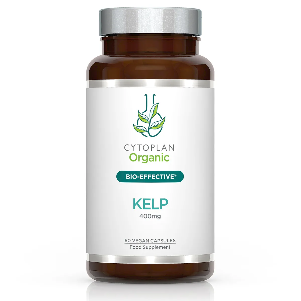 Cytoplan Organic Kelp – mahe 🌿, 60 kapslit