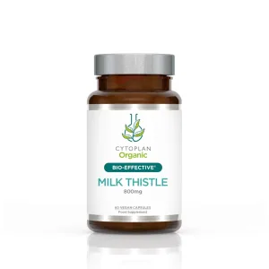 HARILIK MAARJAOHAKAS – mahe 🌿, 60 kapslit. Cytoplan Organic Milk Thistle