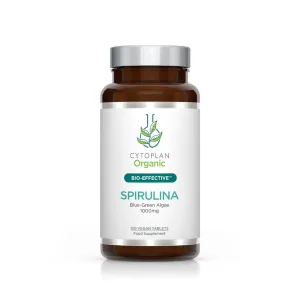 SINIVETIKAS SPIRULINA ehk ARTROSPIIRA – mahe 🌿, 120 tabletti. Cytoplan Organic Spirulina