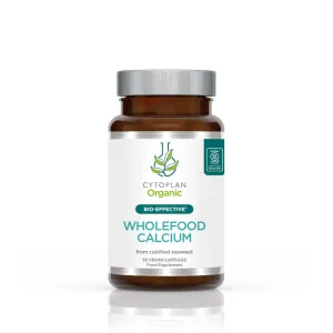 TAIMNE KALTSIUM – mahe 🌿, 60 kapslit. Cytoplan Organic Wholefood Calcium
