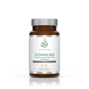B12-VITAMIIN – 60 keelealust tabletti. Cytoplan Vitamin B12