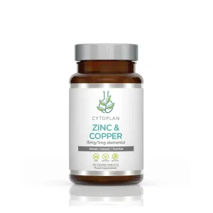 TSINK ja VASK, 60 tabletti. Cytoplan Zinc & Copper