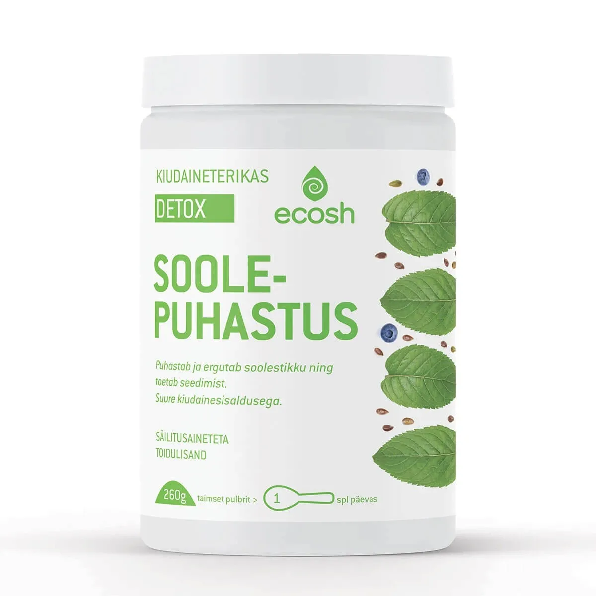Ecosh Kiudaineterikas SOOLEPUHASTUS Detox – 260 g