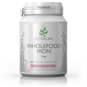 RAUD TAIMSEST ALLIKAST, Cytoplan Wholefood Iron, 60 tabletti