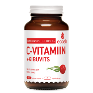 C VITAMIIN + KIBUVITS, 90 kapslit, Ecosh