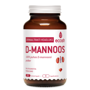 D-MANNOOS, 90 kapslit, Ecosh