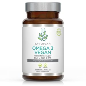 OOMEGA 3 TOIDULISANDID VEGANITELE, Cytoplan Omega 3 vegan, 60 kapslit