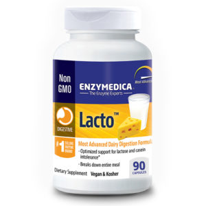 SEEDEENSÜÜMID LAKTOOSITALUMATUSE KORRAL, Enzymedica LACTO™, 90 kapslit
