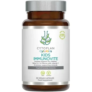 IMMUUNSUST TOETAV TOIDULISAND LASTELE, Cytoplan Kid’s Immunovite, 60 kapslit