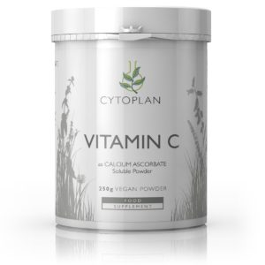 VITAMIIN C (KALTSIUM-L-ASKORBAAT) PULBER, Cytoplan Vitamin C (Calcium Ascorbate) powder, 250g