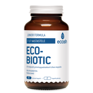 ECOBIOTIC- PROBIOOTIKUM NOORTELE (7-17.a.), 90 kapslit, Ecosh