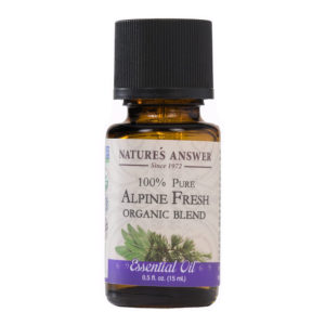 ORGAANILINE ALPIVÄRSKUSE EETERLIK ÕLI, Nature’s Answer Organic Alpine Fresh, 15ml