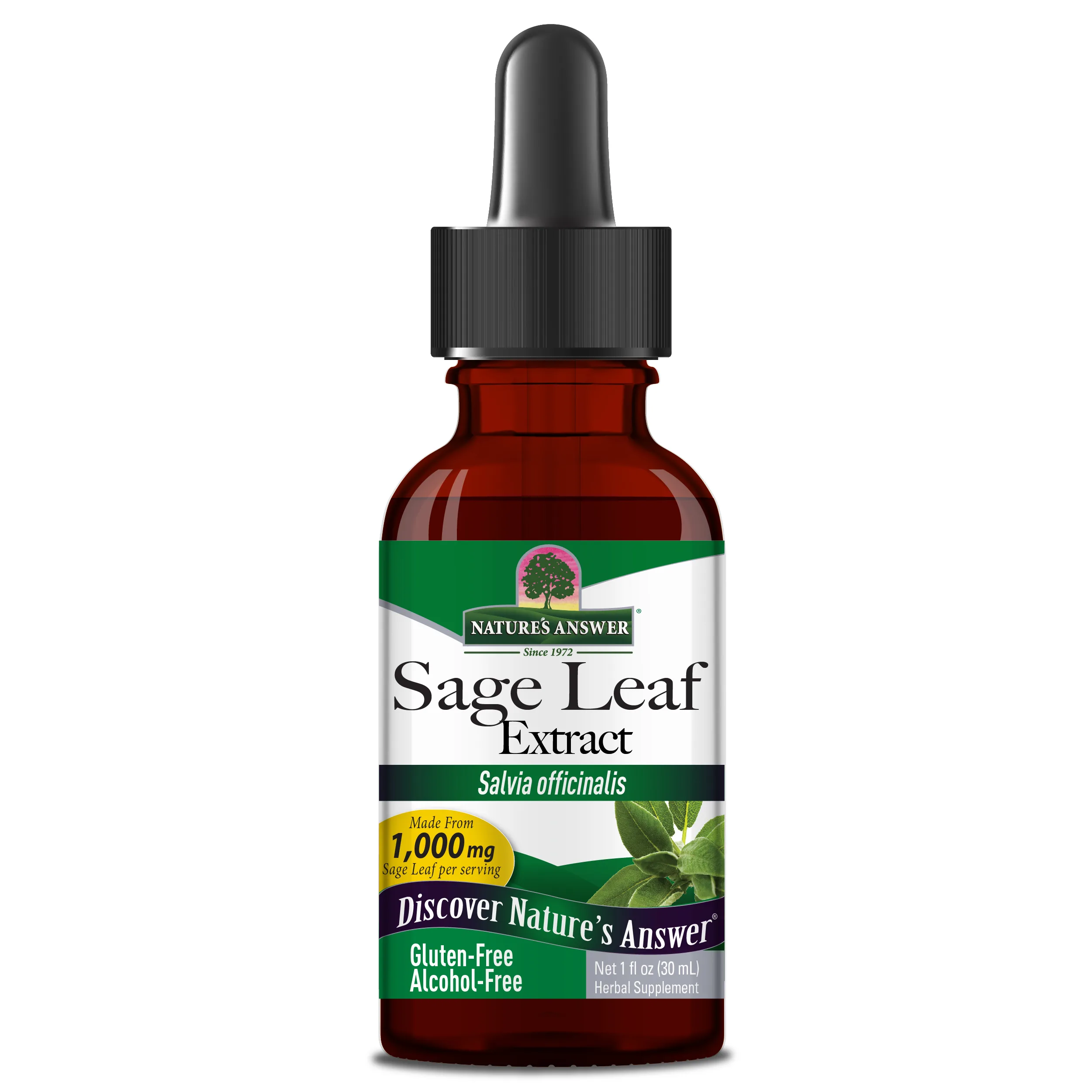 Nature's Answer Sage, alkoholivaba, 30 ml
