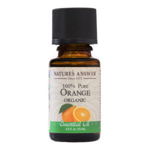 ORGAANILISE APELSINI EETERLIK ÕLI, Nature’s Answer Organic Orange, 15ml