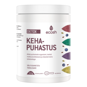 KEHAPUHASTUS DETOX, 400g pulber, Ecosh