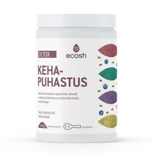 KEHAPUHASTUS DETOX, 400g pulber, Ecosh