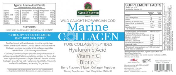 Marine Collagen, kollageen