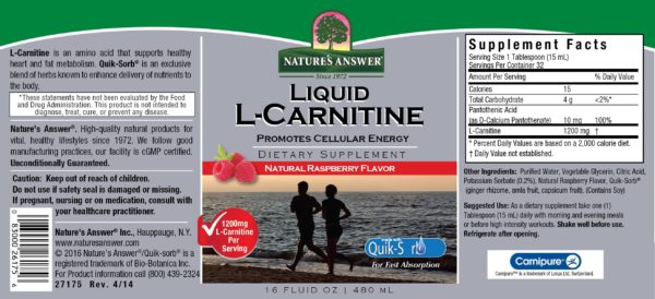 L-Carnitine, L-karnitiin