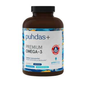 Premium oomega-3, 180 kapslit, Puhdas+