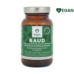 Raud nõgese ja acerolaga 30mg, 70 tabletti, Nõgel
