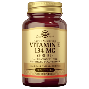 E-VITAMIIN – 50 geelkapslit. Solgar Vitamin E