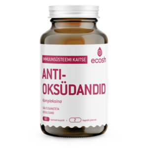 ANTIOKSÜDANTIDE KOMPLEKS, 90 kapslit, Ecosh