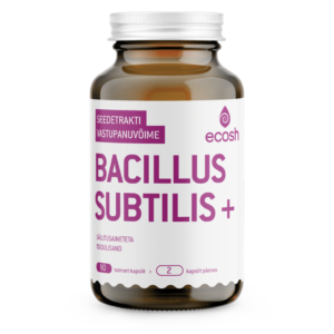 BACILLUS SUBTILIS, 90 kapslit, Ecosh