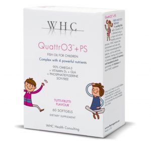 OOMEGA-3 LASTELE, WHC QuattrO3+PS