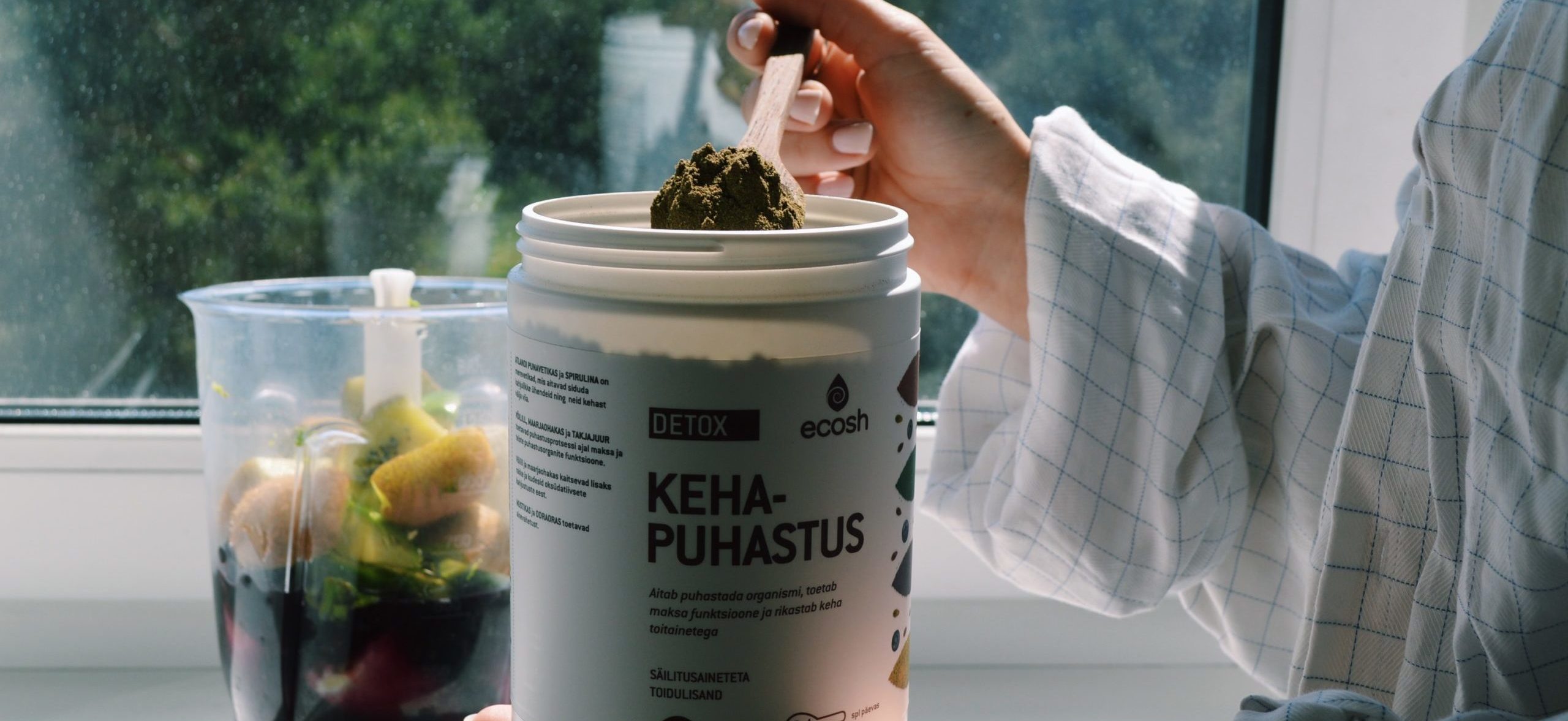 Detox kehapuhastus pulber.