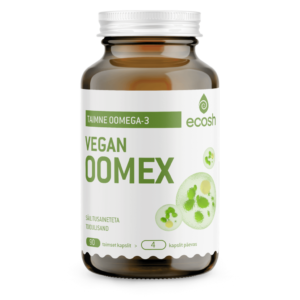 VEGAN OOMEX – vegan omega3, 90 kapslit, Ecosh