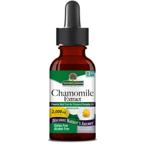 TEEKUMMELI EKSTRAKT, alkoholivaba, 30 ml. Nature’s Answer Chamomile Extract