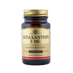 Astaksantiin antioksüdant, 30 kapslit, Solgar