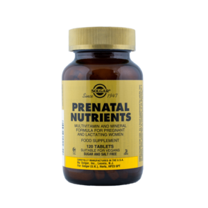 Multivitamiinide-mineraalide kompleks rasedatele ja imetajatele, Prenatal Nutrients, 120 tabletti, Solgar