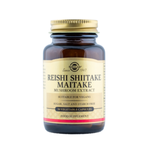 Reishi Shiitake Maitake, 50 kapslit, Solgar