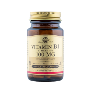 B1-vitamiin 100 mg, 100 kapslit, Solgar