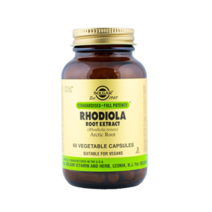Kuldjuure ekstrakt (Rhodiola Rosea), 60 kapslit, Solgar