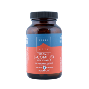 B kompleks + C-vitamiin, 100 kapslit, Terranova, Vegan