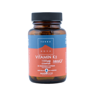 Vitamiin K2, 100mcg 50 kapslit, Terranova, Vegan