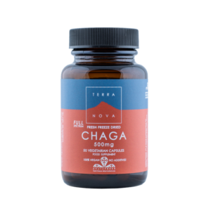 Chaga e. kasekäsn 500mg, 50 kapslit, Terranova, Vegan