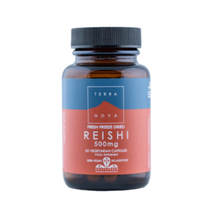 Reishi 500mg, 50 kapslit, Terranova, Vegan