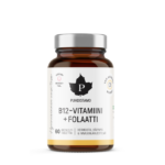 B12 vitamiin + Folaat, 60 kaps, Puhdistamo