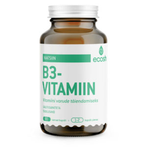 B3-VITAMIIN, 90 kapslit, Ecosh