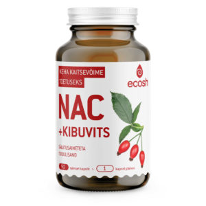 NAC+KIBUVITS, 90 kapslit, Ecosh